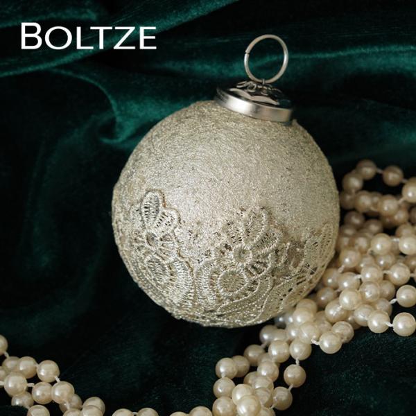 クリスマスツリー 飾り オーナメント BOLTZE ガラスボール パピエ