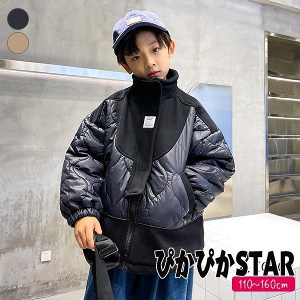 ステンカラージャケット キッズ アウター 冬 男の子 上着 羽織り ジャケット 男の子 ジュニア 小学生 中学生 男子 冬服 お洒落 かっこいい ブラック ベージュ Pikad ぴかぴかstarストア 通販 Yahoo ショッピング