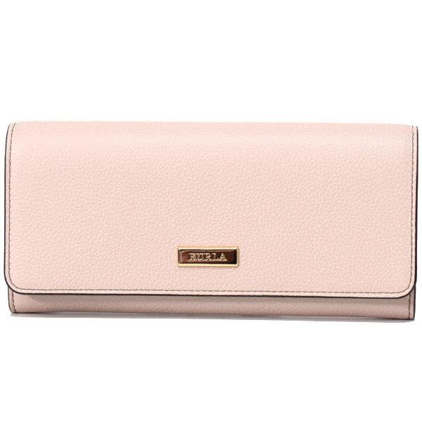 FURLA（フルラ） 財布 レザー リッツィ ロゴ 二つ折り 長財布 ベージュ 