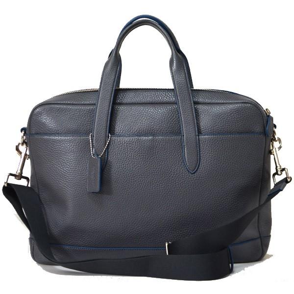 【美品】COACH ブラック レザー ビジネスバッグ COACH コーチ シグネチャー 2WAY ビジネスバッグ レザー
