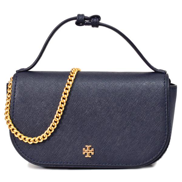 【美品✨】トリーバーチ　2wayバッグ　チェーンハンドル　レザー　ネイビー トリーバーチ ［ TORY BURCH ］ 2WAY レザー チェーン バッグ