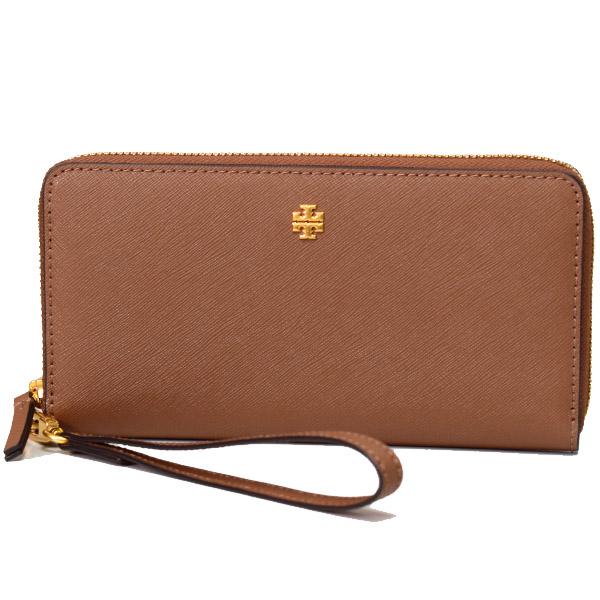 Tory Burch グレー 長財布　レザー TORY BURCH トリーバーチ 長財布 レディース ウォレット