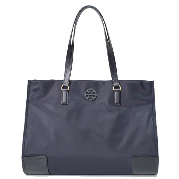TORY BURCH トリーバーチ バッグ ナイロン レザー エラ ロゴ