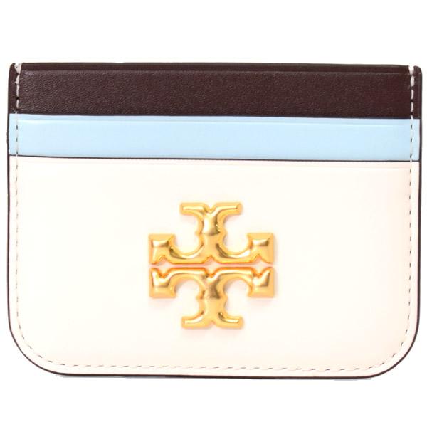 トリーバーチ カードケース TORY BURCH レザー エレノア ロゴ 名刺入れ 定期入れ パスケース マルチ 139457 TORY BURCH（トリーバーチ） カードケース レザー エレノア ロゴ 名刺