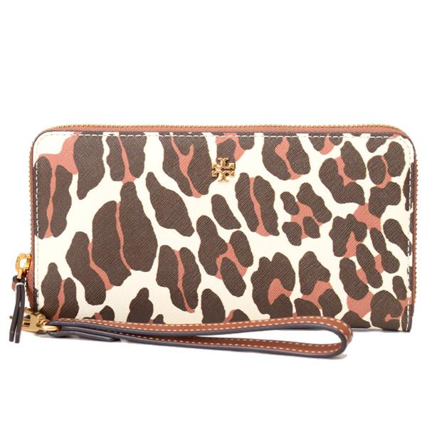 TORY BURCH トリーバーチ 長財布 レザー ヒョウ柄 レオパード TORY BURCH トリーバーチ 長財布 レザー ヒョウ柄 レオパード
