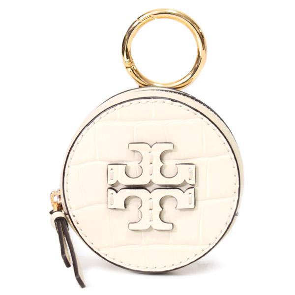 TORY BURCH クロコ型押し ラウンド ケース TORY BURCH（トリーバーチ） コインケース エンボスド クロコダイル