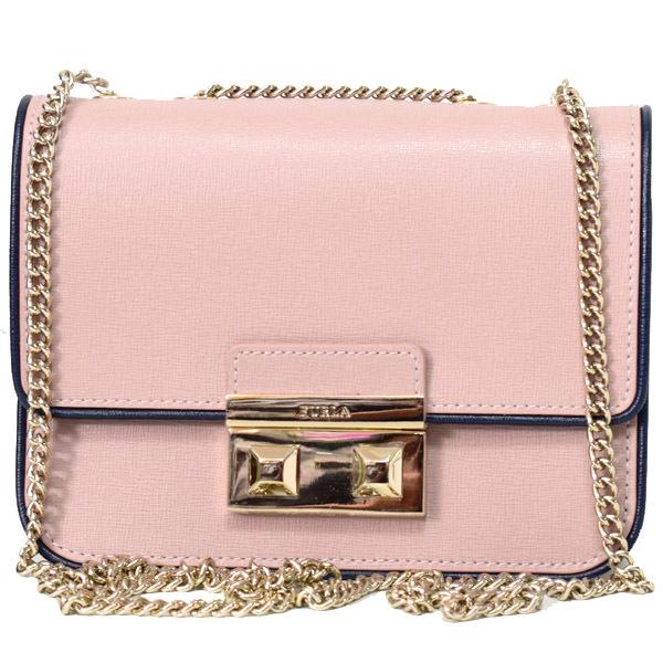 フルラ バッグ FURLA レザー ベラ ミニ クロスボディ 2way 斜めがけ チェーン ショルダーバッグ ベージュ 166463 FURLA（フルラ） バッグ レザー ベラ ミニ クロスボディ 2way 斜めがけ