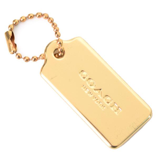 COACH コーチ タグ メタル ハングタグ チャーム キーホルダー COACH コーチ タグ メタル ハングタグ チャーム キーホルダー