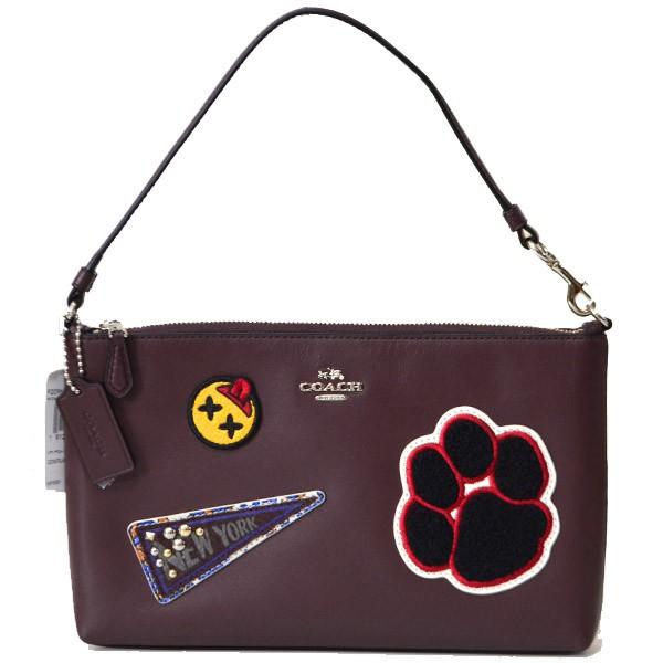 COACH（コーチ） マルチポーチ バシティ パッチワーク レザー ラージ