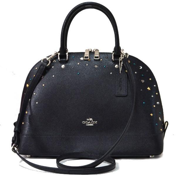 COACH（コーチ） バッグ スターダスト スタッズ レザー ドームド 
