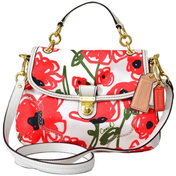 COACH（コーチ） バッグ ポピー フローラル プリント 2wayショルダー