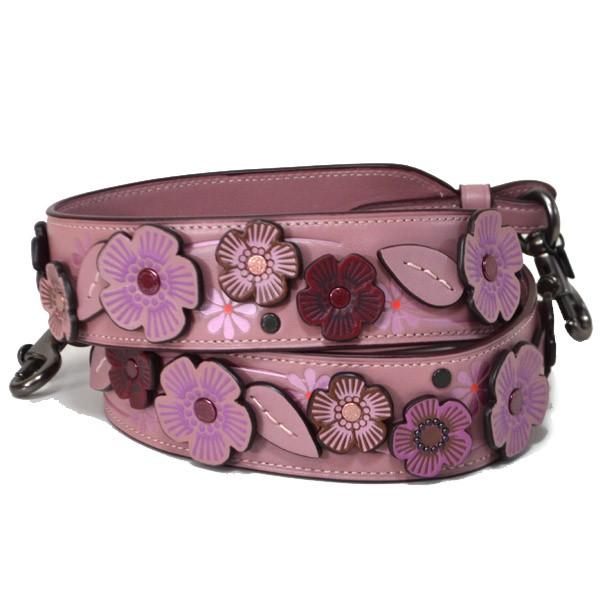COACH コーチ レザー ティーローズ フローラル 花柄 アップリケ COACH コーチ レザー ティーローズ フローラル 花柄 アップリケ