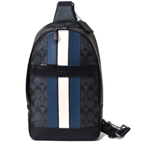 コーチ メンズバッグ Coach メンズ ストライプ コーティングキャンパス レザー コンバーチブル ワンショルダー バックパック ネイビー デニム Buyee Buyee 日本の通販商品 オークションの代理入札 代理購入
