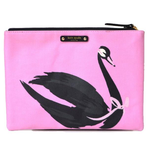 kate spade ケイトスペード　スワン　ポーチ　新品　レア kate spade ケイトスペード スワン ポーチ 新品 レア