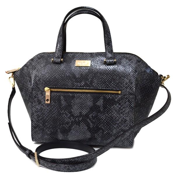 ケイトスペード バッグ katespade エンボスド レザー パイソン 