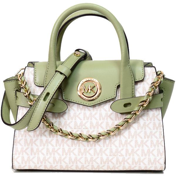マイケルコース バッグ MICHAEL KORS コーティングキャンバス レザー 