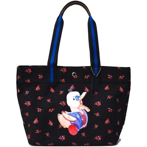 COACH コーチ バッグ キャンバス レザー フィッシャープライス 花柄  