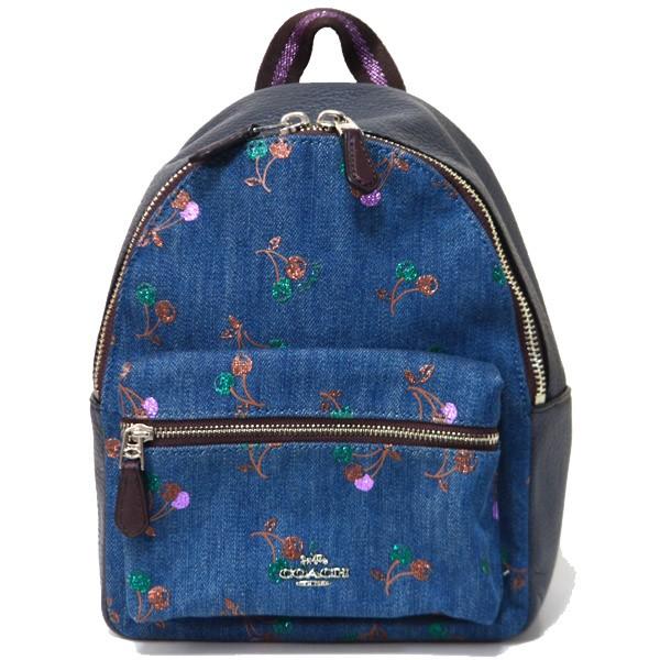 COACH コーチ バッグ コーティング キャンパス レザー チェリー COACH コーチ バッグ コーティング キャンパス レザー チェリー