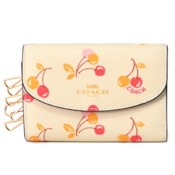 コーチ キーケース COACH コーティング キャンパス レザー コーチ キーケース COACH コーティング キャンパス レザー