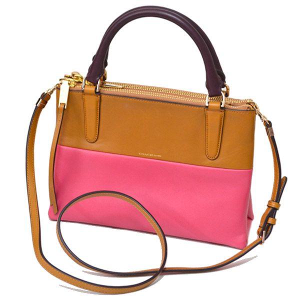 COACH コーチ バッグ ザ ミニ ボロー イン レトロ カラーブロック 