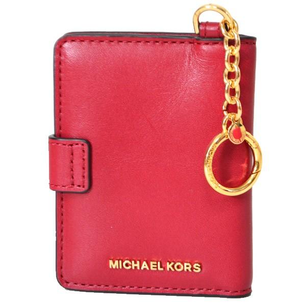 MICHAEL KORS マイケルコース カードケース MK レザー スリム 二 MICHAEL KORS マイケルコース カードケース MK レザー スリム 二