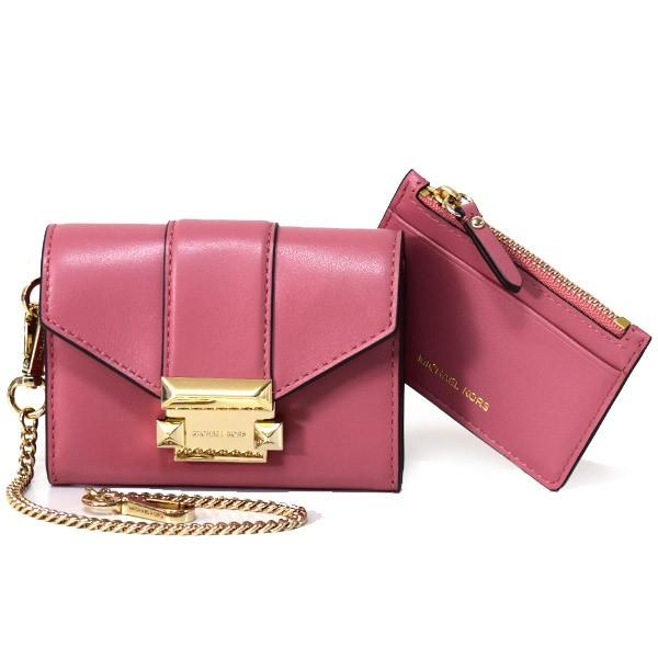 MICHAEL KORS マイケルコース コンパクト財布 レザー ホイットニー  