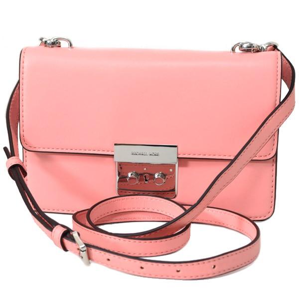 マイケルコース バッグ MICHAEL KORS レザー スモール クロスボディー 2WAY ショルダー クラッチ バッグ パールピンク 32S6SSLC4L MICHAEL KORS（マイケルコース） バッグ レザー スモール クロス