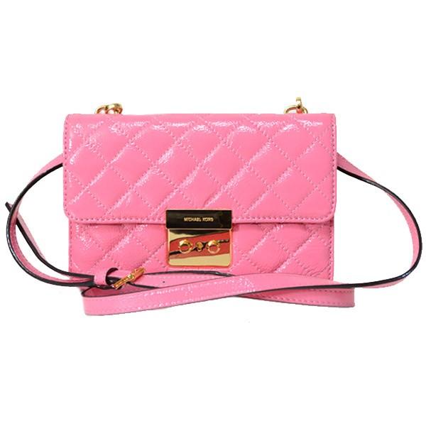 MICHAEL KORS ピンク キルティングバッグ MICHAEL KORS（マイケルコース） バッグ キルティング コーティング