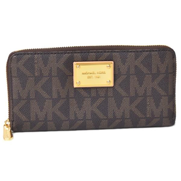 MICHAEL KORS（マイケルコース） 長財布 コーティング レザー