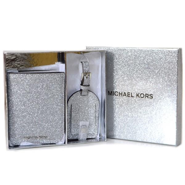 MICHAEL KORS マイケルコース 小物 グリッターラメ レザー 二