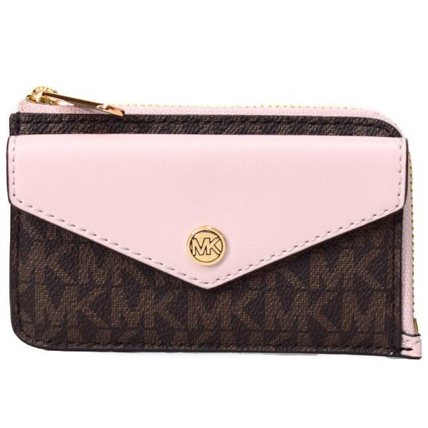 マイケルコース コインケース MICHAEL KORS PVC レザー モノグラム  