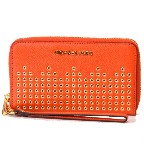 MICHAEL KORS マイケルコース 財布 MK レザー ジップ アラウンド