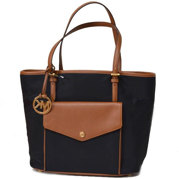 MICHAEL KORS / トートバッグ/--/BLK/35H5GJ2T3C MICHAEL KORS（マイケルコース） バッグ ナイロン レザー ポケット