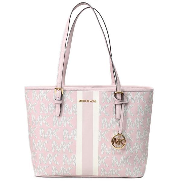 マイケルコース バッグ MICHAEL KORS レザー モノグラム ストライプ