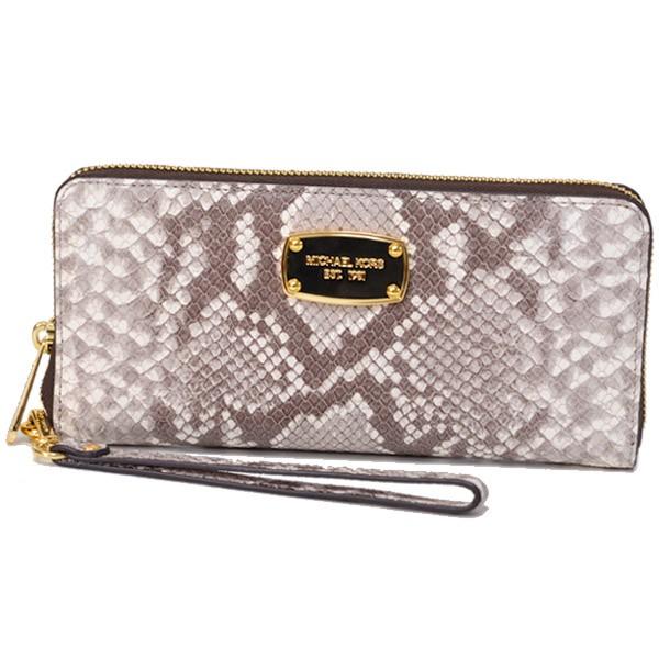 MICHEAL KORS 長財布 MICHAEL KORS（マイケルコース） 長財布 エンボスド レザー パイソン