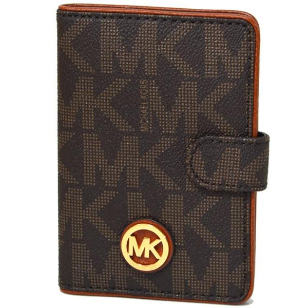 MICHAEL KORS マイケルコース 小物 モノグラム ロゴ プレート 二つ折り 