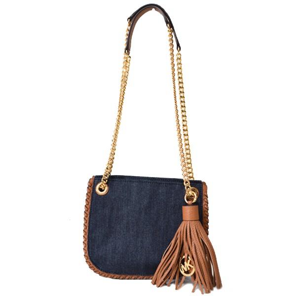 MICHAEL KORS（マイケルコース） バッグ デニム レザー タッセル 