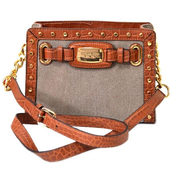 MICHAEL KORS（マイケルコース） バッグ ハミルトン スタッズ クロコ 