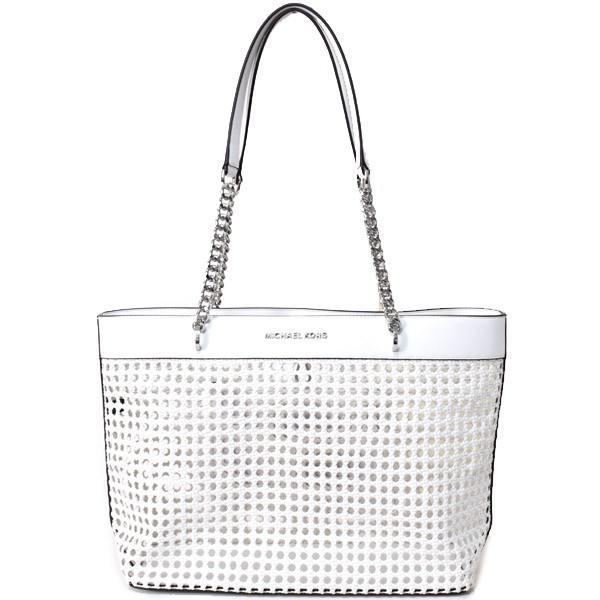 【MICHAEL KORS】ショルダーバッグ Jet Set Travel Pebbled Leather Convertible Crossbody Bag in BLACK