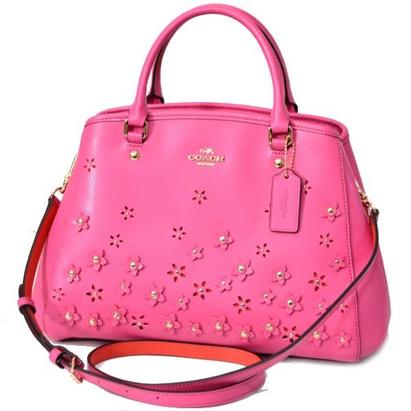 COACH コーチ ハンドバッグ ラグジュアリーフローラルアップリケ 37659 アイボリー系 レザー レディース 2WAY 美品【本物保証】 COACH（コーチ） バッグ ラグジュアリー フローラル アップリケ レザー