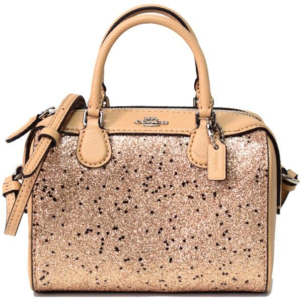コーチ バッグ COACH クロスグレインレザー スター 星柄
