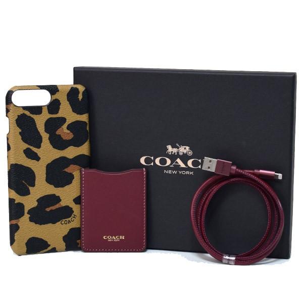 新品コーチcoach iPhone 8plusケース iPhone7 6s COACH（コーチ） ヒョウ柄 レオパード iPhone8 Plus、iPhone7 Plus