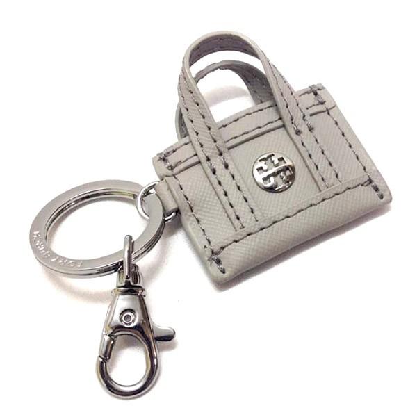 トリーバーチ 小物 TORY BURCH レザー バッグ モチーフ キーリング 