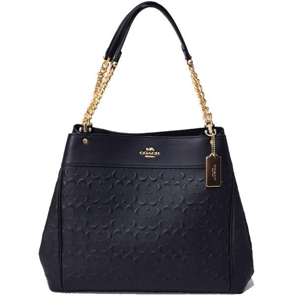 COACH レザー ショルダーバッグ ブラック USA製 | NEW ITEM