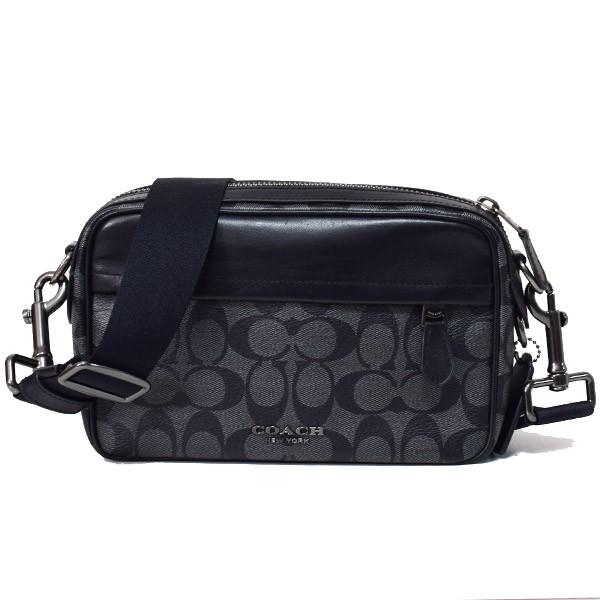COACH（コーチ） バッグ メンズ コーティングキャンバス カーフレザー 