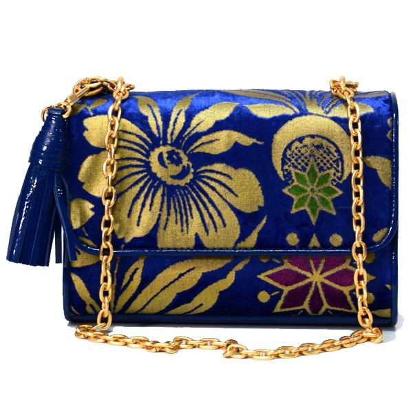 TORY BURCH トリーバーチ バッグ スエード ナイロン 花柄 コズミック