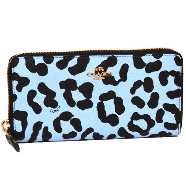 COACH コーチ 長財布 オセロット ヒョウ柄 レオパード COACH コーチ 長財布 オセロット ヒョウ柄 レオパード