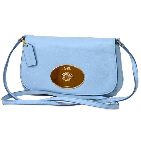 美品 COACHバッグ COACH（コーチ） バッグ レザー べブルドレザー ショルダー クロス