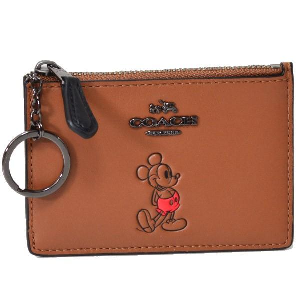 COACH コーチ 小銭入れ ディズニー ミッキー コラボ スキニー ID COACH コーチ 小銭入れ ディズニー ミッキー コラボ スキニー ID