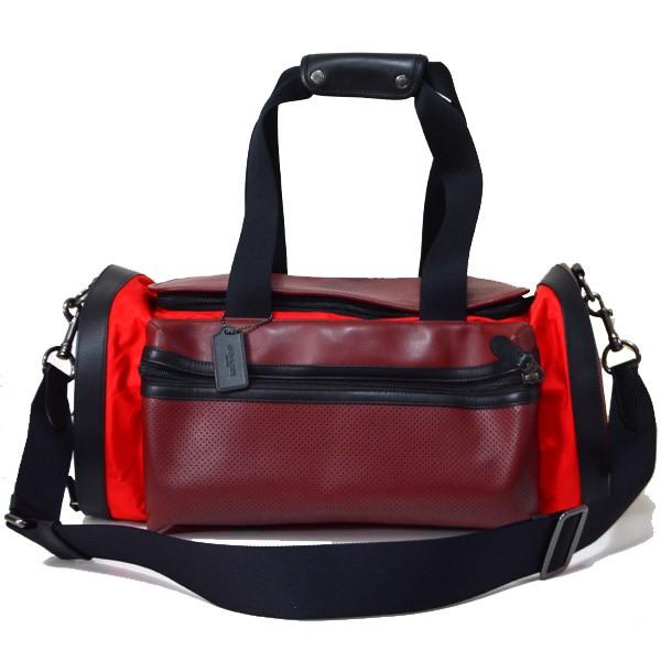 COACH（コーチ） メンズバッグ パンチング レザー 2WAY ジム ボストン